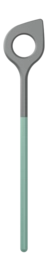 Cucchiaio da cucina con punta e foro Rosti Optima 31 cm, Verde Nordico