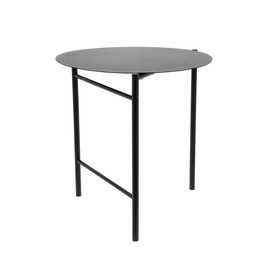 Table d'Appoint Zone Denmark Disc Black 70 cm