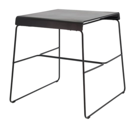Bijzettafel Zone Denmark A-Café Table Outdoor Black 75 cm