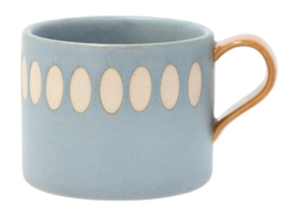 Mug Villa Collection Styles Blue Amber 0.2 L (Set of 2)