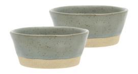 Bowl Villa Collection Evig Green 10 x 4.3 cm (Set of 2)