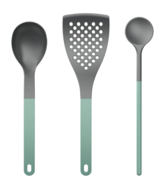 Kitchen Set Rosti 1 Optima Nordic Green Nylon (Set of 3)