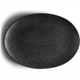 Teller Bitz Oval Black 45x34 cm