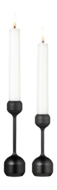 Kaarshouder Lind DNA Silhouette Set 120 + 145 Black Steel