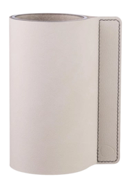 Vase Lind DNA Block S Nupo Oyster White