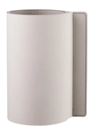 Vase Lind DNA Block M Nupo Oyster White