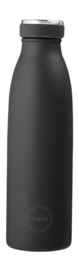 Thermosflasche AYA&IDA Drinking Bottle Matt Black 500 ml