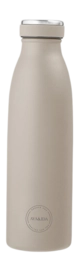 Thermosflasche AYA&IDA Drinking Bottle Cream Beige 500 ml