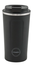 Thermobecher AYA&IDA CUP2GO Matt Black 500 ml