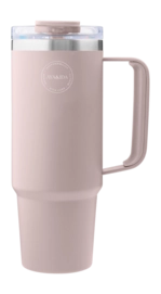 Thermobecher AYA&IDA Thermocup with Straw Soft Rose 885 ml