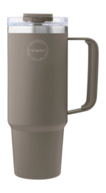 Thermobecher AYA&IDA Thermobecher with Straw Driftwood 885 ml