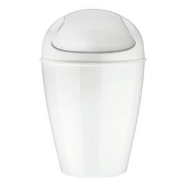 Prullenbak Del M 12L Solid White Koziol