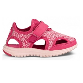 Teva Toddler Tidepool Sport Pink White Print Kinder