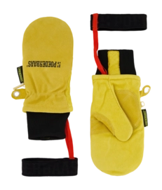 Fäustlinge Poederbaas Freeride Leather Yellow