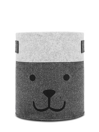 Mand Jollein XL Felt Bear Grey
