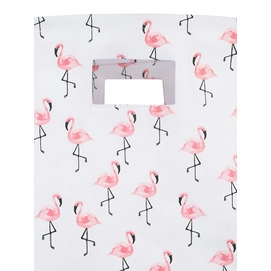 Mandje Jollein XL Canvas Flamingo
