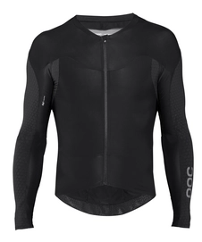 Fietsshirt POC Men Raceday Aero LS Uranium Black Hydrogen White