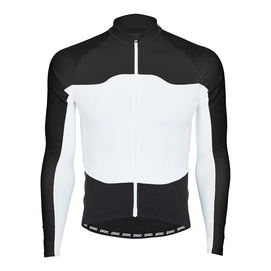 Fietsshirt POC Men Avip LS Ceramic Uranium Black Hydrogen White
