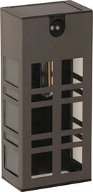 Lampe Murale Luxform Solar Hybrid Intelligent Oregon Black 10-50 Lumen