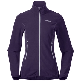 Fleecejacke Bergans Lovund Fleece Lila Damen