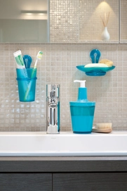 Zeepschaal Koziol Loop Powder Mint-Crystal Clear