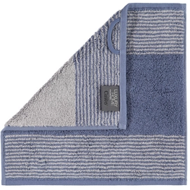 Face Towel Cawö Two-Tone Midnight Blue (Set of 6)