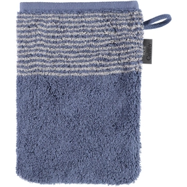 Washandje Cawö Luxury Home Two-Tone Midnight Blue (Set van 6)