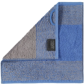 Küchenhandtuch Cawä Two-Tone Blue 50 x 50 cm (4er Set)