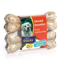 Gevuld Kauwbot Delisnacks Bullepees 15 cm