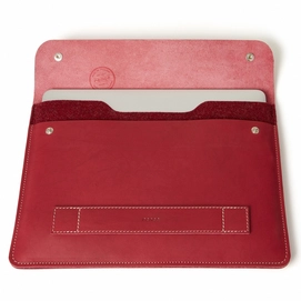 Laptophoes Castelijn & Beerens Renee Willem Macbook Sleeve 13" Rood