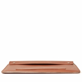 Laptophoes Castelijn & Beerens Renee Willem Macbook Sleeve 15" Lichtbruin