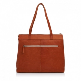 Laptoptas Castelijn & Beerens Renee Eva 15,6" + Tablet Lichtbruin