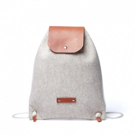 Rugzak Castelijn & Beerens Renee Miriam Backpack Vilt Lichtbruin
