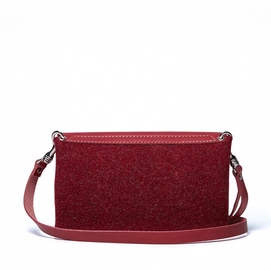 Clutch Castelijn & Beerens Renee Lily Vilt Rood