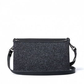 Clutch Castelijn & Beerens Renee Lily Vilt Zwart
