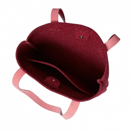 Draagtas Castelijn & Beerens Renee Babette Shopper Vilt Rood