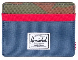 Portefeuille Herschel Supply Co. Charlie Navy Red Woodland Camo
