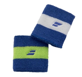 Poignet Babolat Reversible Wristband Blue Yellow