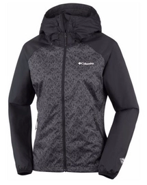 Jacke Columbia Ulica Jacket Schwarz Flora Lines Print Damen