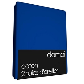 2 Taies d'Oreiller Damai Ultramarine (Coton)-60 x 70 cm
