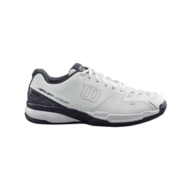 Tennisschuh Wilson Rush Comp Ltr White Ebony Unisex-Schuhgröße 47