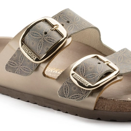 Sandaal Birkenstock Women Arizona Big Buckle Ceramic Pattern Blue Narrow Led
