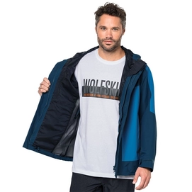 Jas Jack Wolfskin Men Venture Tour Poseidon Blue