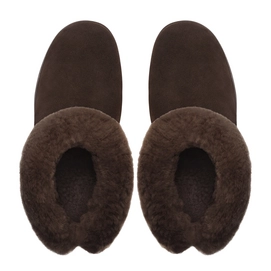 Boot FitFlop Supercush Mukloaff™ Shorty Suede Chocolate