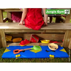 Speelset Jungle Gym Jungle Cubby + Mini Picnic 160 Rood