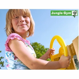 Speelset Jungle Gym Jungle Cubby + Train Blauw