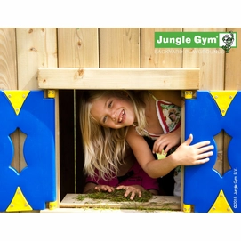 Speelset Jungle Gym Jungle Playhouse + Platform L Fuchsia