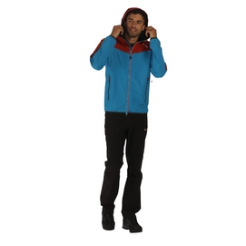 Jas Regatta Mens Imber II Hydro Blue Burnt Tikki