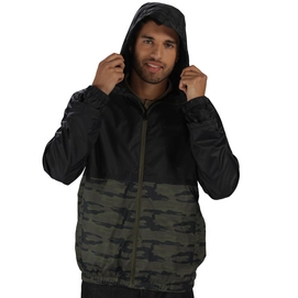 Jas Regatta Mens Akka Black Olive Night