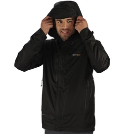 Jas Regatta Mens Cross Penine III Black Black